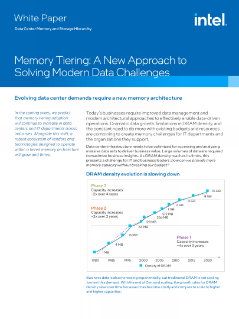 メモリーの階層化で現代的なデータの課題を解決