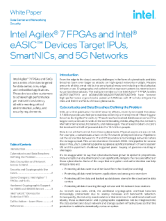 IPU および SmartNIC 向けインテル® Agilex™ FPGA