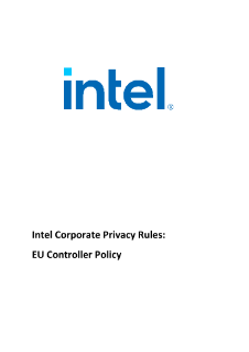 インテルの EEA 拘束的企業準則